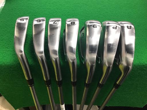 【中古】 本間ゴルフ TOUR WORLD Px 7S アイアンセット IR 純正特注シャフト (フレックスS) メンズ 男性用 右利き 右用 Cランク ゴルフクラブ