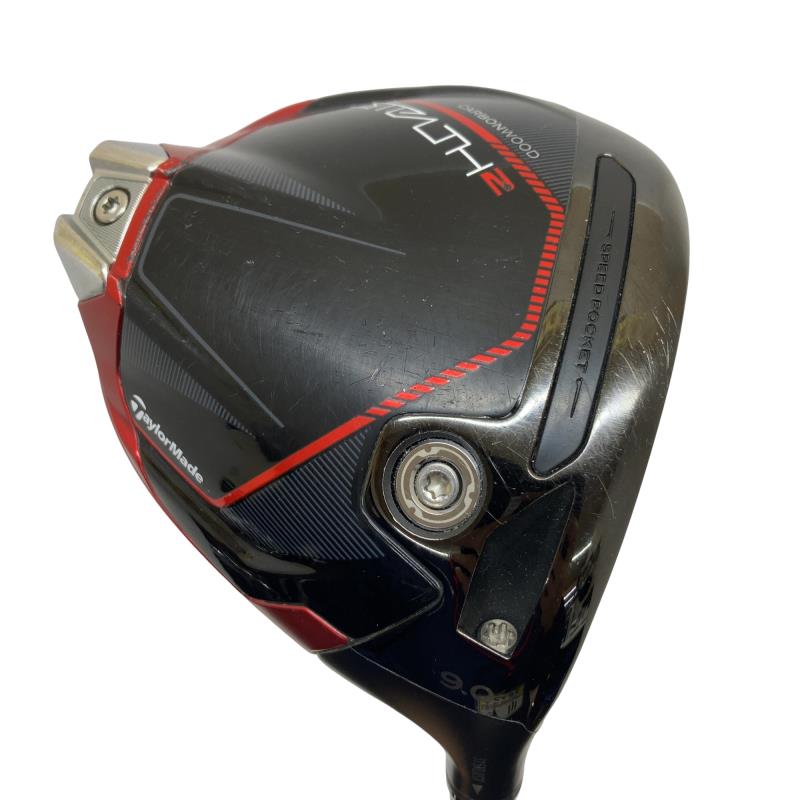 【中古】 テーラーメイド STEALTH2 9° ドライバー DR TENSEI RED TM50(STEALTH DR) (フレックスSR) メンズ 男性用 右利き 右用 Cランク ゴルフクラブ