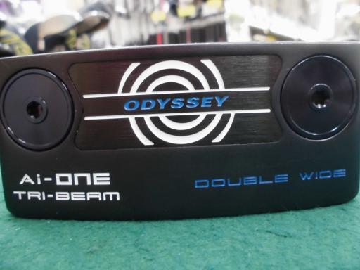 【中古】 オデッセイ Ai-ONE TRI-BEAM DOUBLE WIDE CH 34インチ パター PT STROKE LAB 90 スチール (フレックスその他) メンズ 男性用 右利き 右用 Bランク ゴルフクラブ|ゴルフパートナー 中古クラブ店