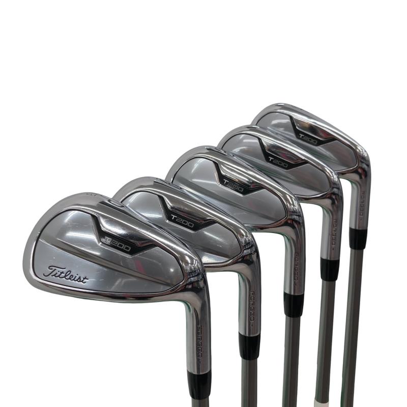 【中古】 タイトリスト Titleist T200(2021) 5S アイアン書き割り IR 3D055 (フレックス余分の物) メンズ 成人男性用 右利き 右用 C位置づける ゴルフ野球クラブ