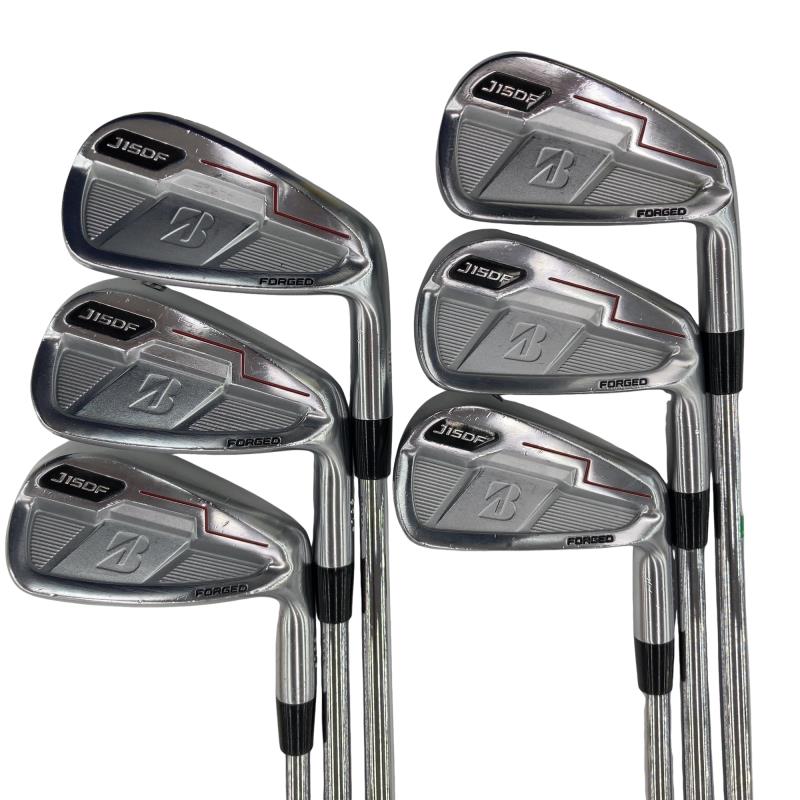 【中古】 ブリヂストン BRIDGESTONE J15DF 6S アイアンセット IR NS PRO MODUS3 TOUR120 (フレックスS) メンズ 男性用 右利き 右用 Cランク ゴルフクラブ