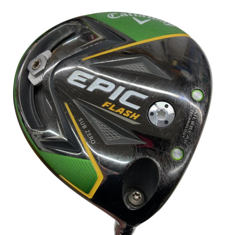 【中古】 キャロウェイ EPIC FLASH SUBZERO 10.5° １番ウッド DR 完全無欠特注立て坑 (フレックスS) メンズ 成人男性用 右利き 右用 C序列付ける ゴルフ野球クラブ