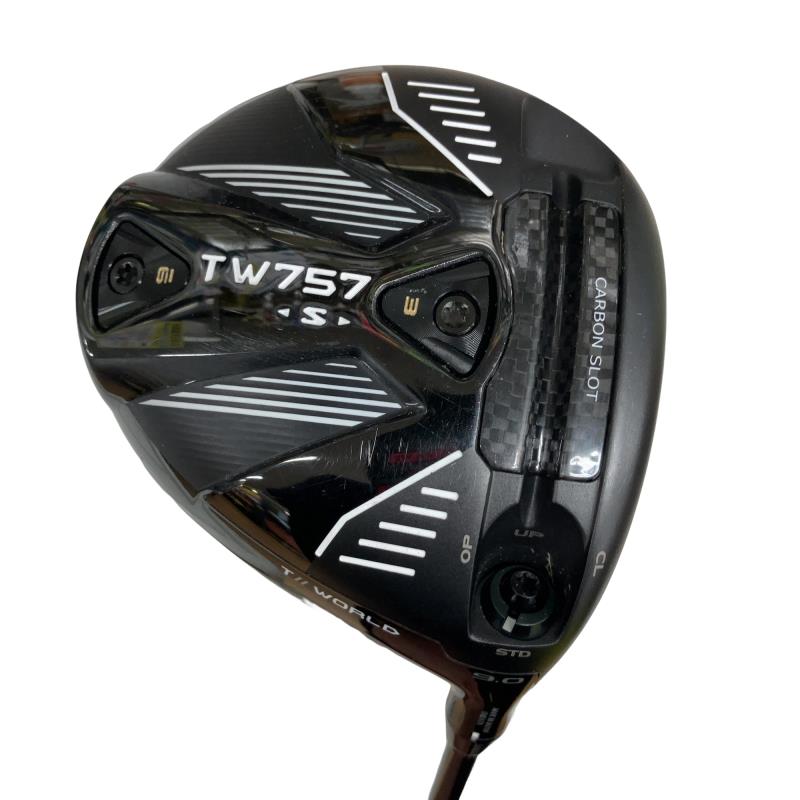 【中古】 本間ゴルフ TOUR WORLD TW757 S  9° １番ウッド DR VIZARD for TW757(DR) (フレックスS) メンズ 成人男性用 右利き 右用 C序列付ける ゴルフ野球クラブ