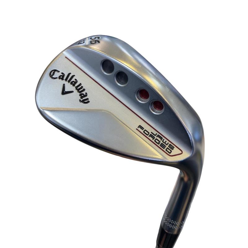 【中古】 キャロウェイ JAWS FORGED(2023) クロムメッキ 56°/12° ウェッジ WG NS PRO MODUS3 TOUR115 (フレックスS) メンズ 男性用 右利き 右用 Cランク ゴルフクラブ