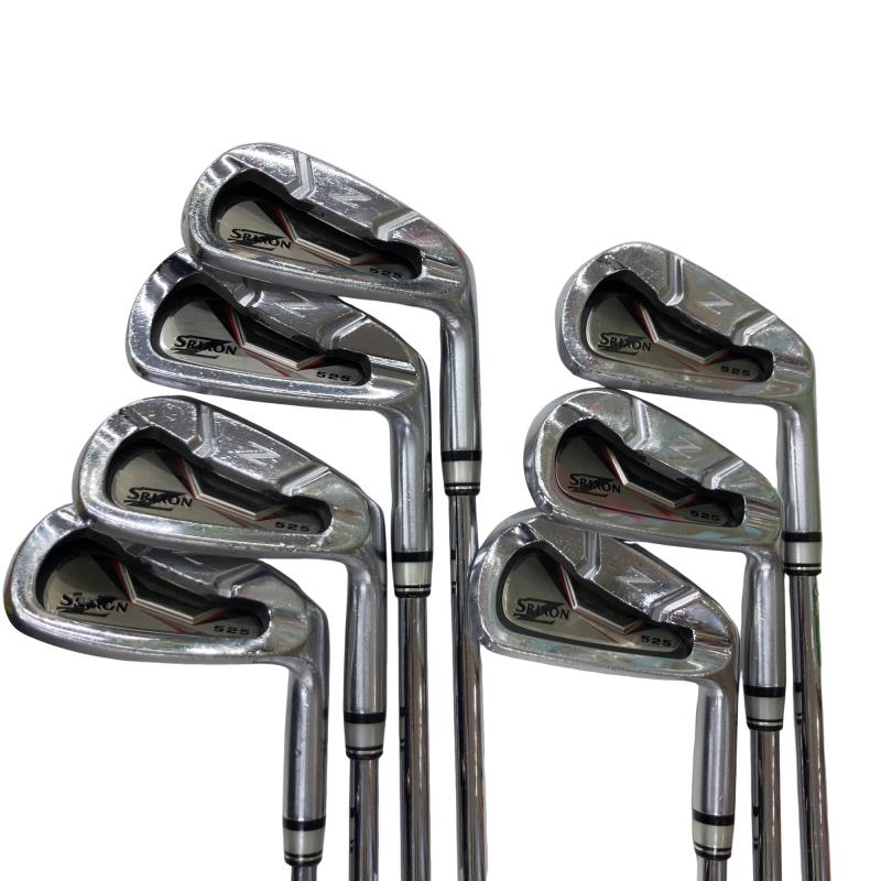 【中古】 ダンロップ SRIXON Z525  8S アイアン書き割り IR 完全無欠特注立て坑 (フレックスR) メンズ 成人男性用 右利き 右用 D序列付ける ゴルフ野球クラブ