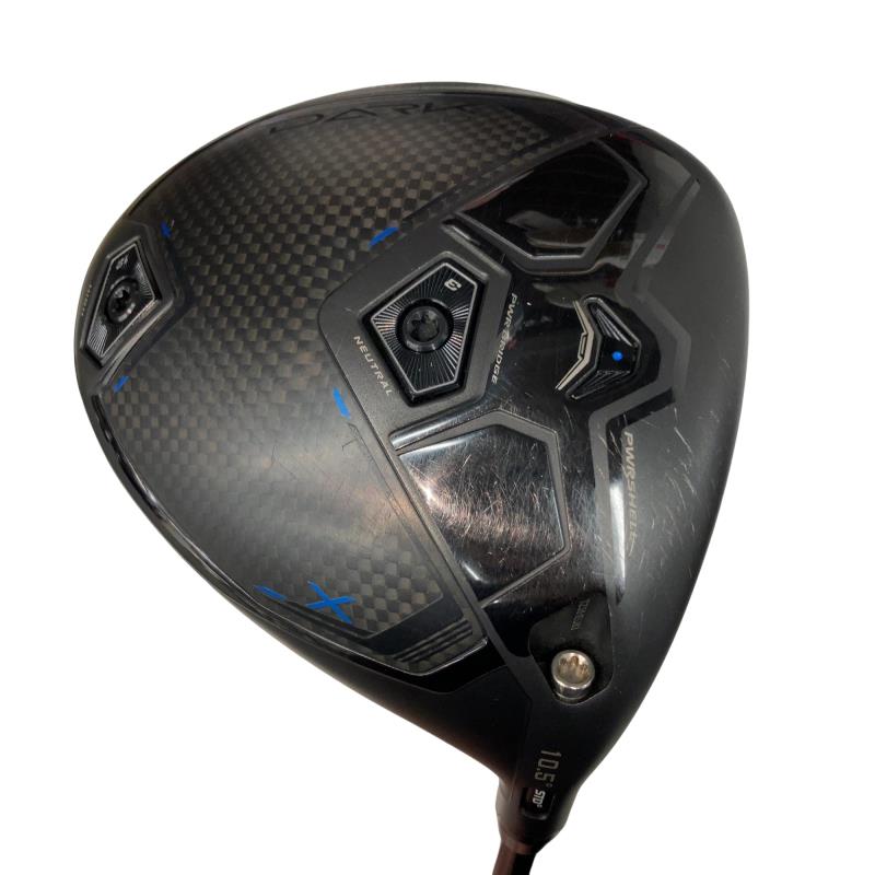 【中古】 コブラ cobra DARKSPEED X 10.5° ドライバー DR SPEEDER NX for Cobra(DARKSPEED DR) (フレックスS) メンズ 男性用 右利き 右用 Cランク ゴルフクラブ