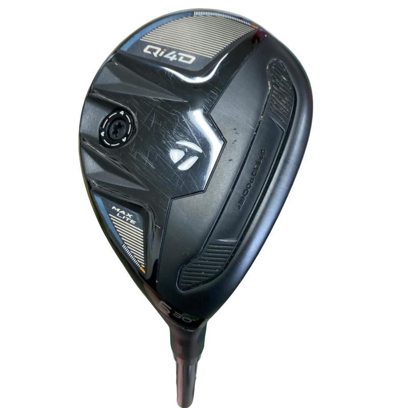 【中古】 テーラーメイド Qi4D MAX LITE U6 ユーティリティ UT REAX 45(Qi4D UT) (フレックスR) メンズ 男性用 右利き 右用 Cランク ゴルフクラブ|ゴルフパートナー 中古クラブ店