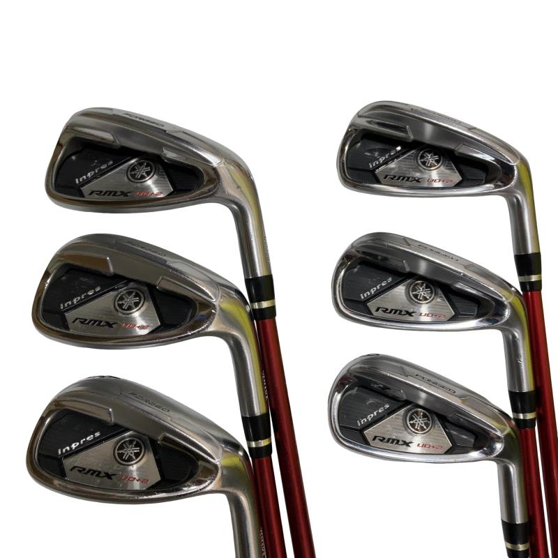 【中古】 ヤマハ inpres RMX UD+2 7S アイアン書き割り IR BASSARA FS50 (フレックスR) メンズ 成人男性用 右利き 右用 C位置づける ゴルフ野球クラブ