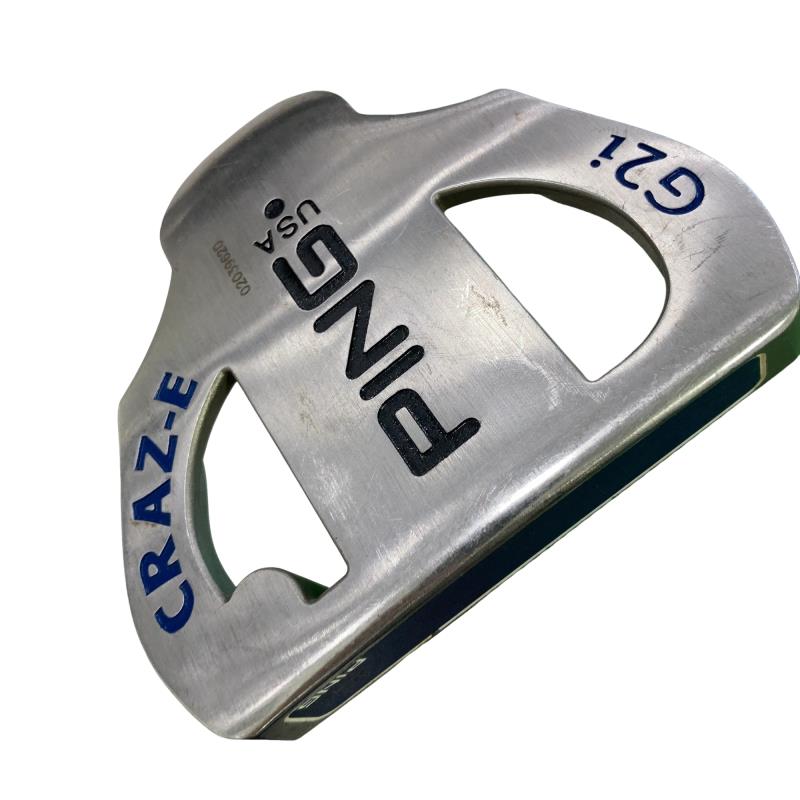 【中古】 ピン G2i CRAZ-E 34in パター PT スチール写真 (フレックス余分の物) メンズ 成人男性用 右利き 右用 C価値づける ゴルフ野球クラブ