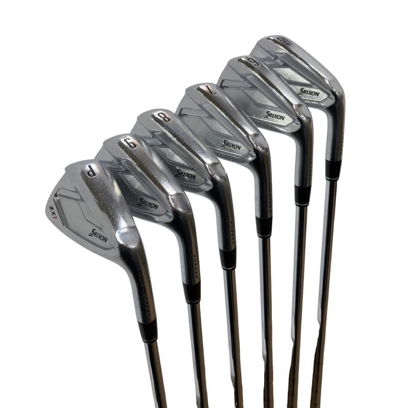 【中古】 ダンロップ SRIXON ZX7 6S アイアンセット IR 純正特注シャフト (フレックスS) メンズ 男性用 右利き 右用 Cランク ゴルフクラブ|ゴルフパートナー 中古クラブ店