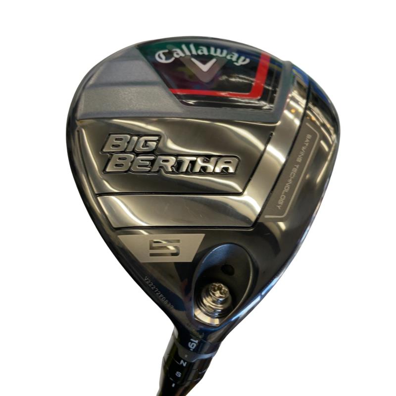 【中古】 キャロウェイ BIG BERTHA(2023) 5W フェアウェイウッド FW SPEEDER NX 50 for CW(BB23 FW) (フレックスS) メンズ 男性用 右利き 右用 Cランク ゴルフクラブ
