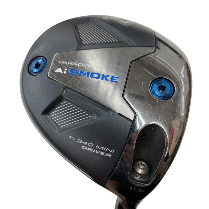 【中古】 キャロウェイ PARADYM Ai SMOKE Ti 340 MINI 11.5° ドライバー DR 純正特注シャフト (フレックスS) メンズ 男性用 右利き 右用 Cランク ゴルフクラブ|ゴルフパートナー 中古クラブ店