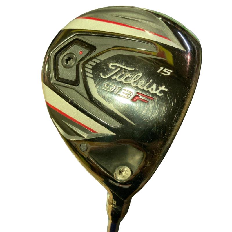 【中古】 タイトリスト 913 F 15° フェアウェイウッド FW Tour AD GT-6 (フレックスS) メンズ 成人男性用 右利き 右用 C位置づける ゴルフ野球クラブ