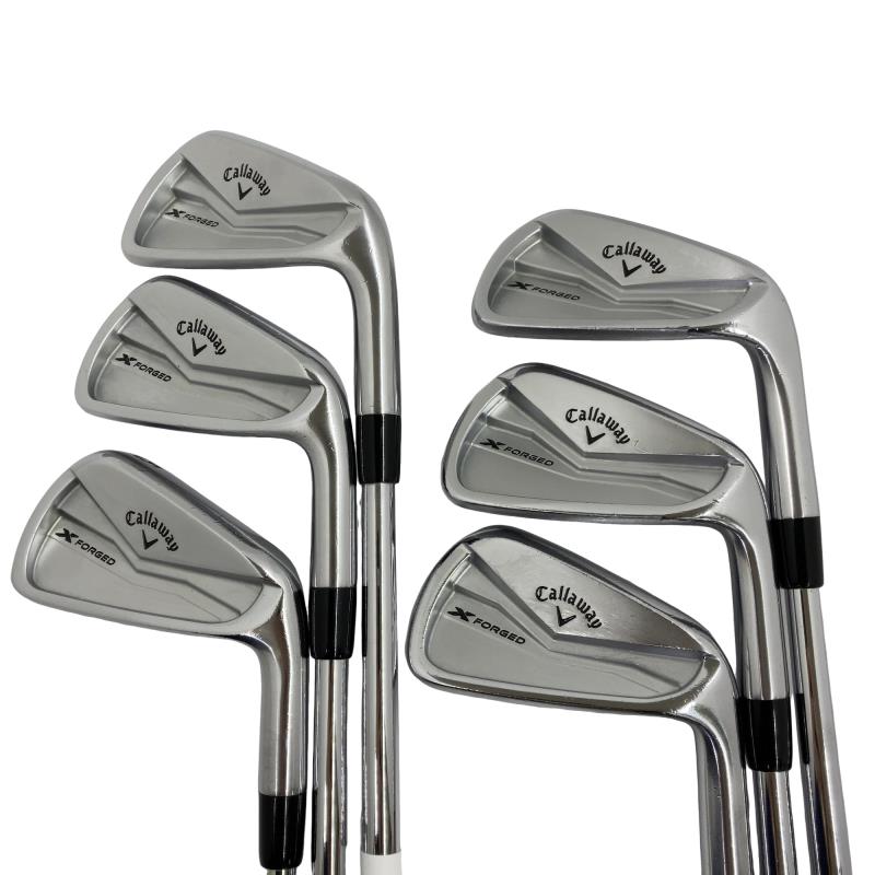 【中古】 キャロウェイ X FORGED(2024) 6S アイアン仕掛ける IR 完全無欠特注立て坑 (フレックスS) メンズ 成人男性用 右利き 右用 C価値づける ゴルフ野球クラブ