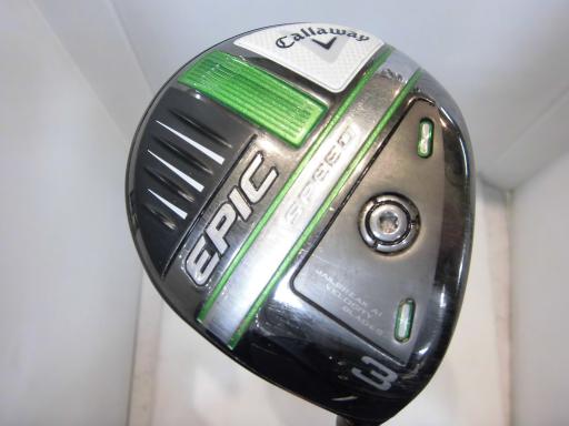 【中古】 キャロウェイ EPIC SPEED 3W フェアウェイウッド FW 純正特注シャフト (フレックスS) メンズ 男性用 右利き 右用 Cランク ゴルフクラブ