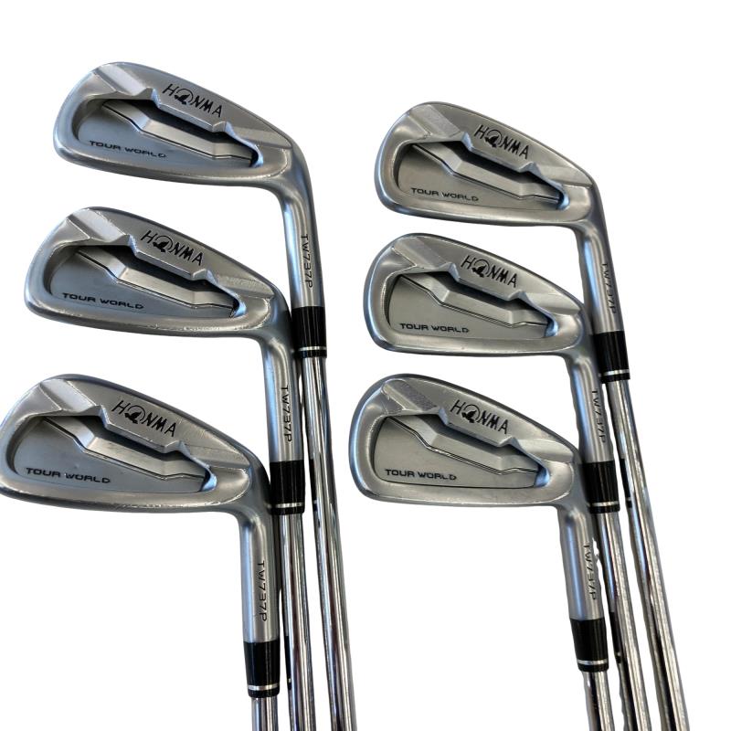 【中古】 本間ゴルフ TOUR WORLD TW737P 6S アイアンセット IR NS PRO 950GH (フレックスS) メンズ 男性用 右利き 右用 Cランク ゴルフクラブ