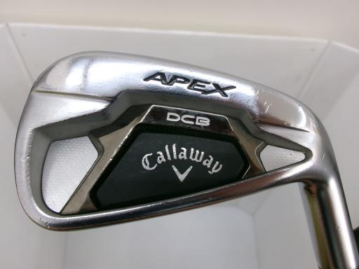 【中古】 キャロウェイ APEX DCB(2021) 6S アイアン仕掛ける IR NS PRO ZELOS 7 (フレックスS) メンズ 成人男性用 右利き 右用 C序列付ける ゴルフ野球クラブ