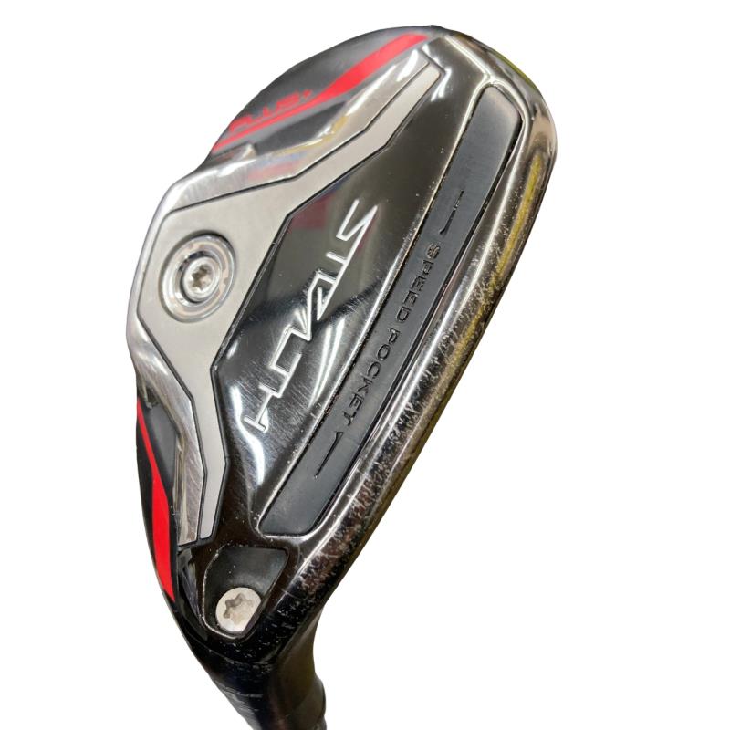 【中古】 テーラーメイド STEALTH PLUS+ U4 ユーティリティ UT TENSEI SILVER TM70(STEALTH UT) (フレックスS) メンズ 男性用 右利き 右用 Cランク ゴルフクラブ