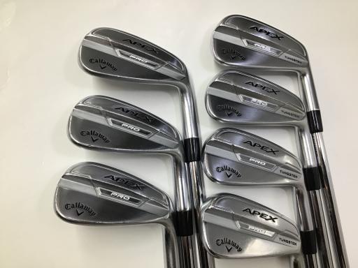 【中古】 キャロウェイ APEX PRO(2021) 7S アイアンセット IR NS PRO MODUS3 TOUR105 (フレックスS) メンズ 男性用 右利き 右用 Cランク ゴルフクラブ｜ゴルフパートナー 中古クラブ店 39,740円