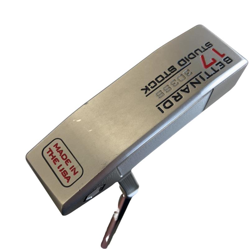 【中古】 ベティナルディ BETTINARDI STUDIO STOCK 17(2021) 34インチ パター PT スチール (フレックスその他) メンズ 男性用 右利き 右用 Cランク ゴルフクラブ｜ゴルフパートナー 中古クラブ店 28,150円