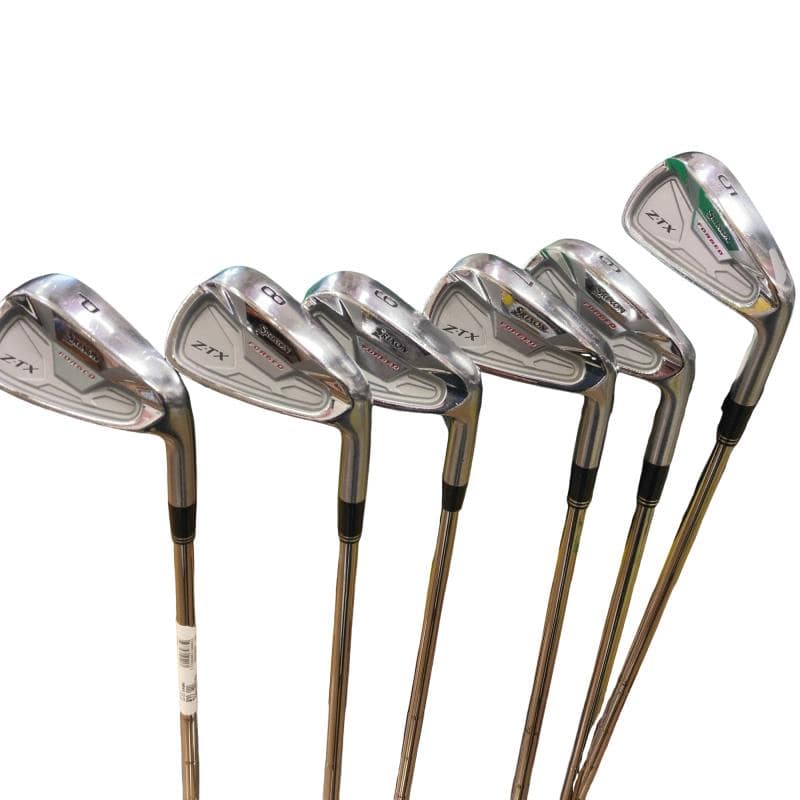 【中古】 ダンロップ SRIXON Z-TX(2011) 6S アイアンセット IR Dynamic Gold (フレックスS) メンズ 男性用 右利き 右用 Cランク ゴルフクラブ