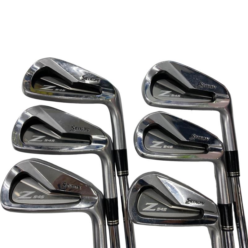 【中古】 ダンロップ SRIXON Z545 6S アイアンセット IR NS PRO 980GH D.S.T (フレックスS) メンズ 男性用 右利き 右用 Cランク ゴルフクラブ|ゴルフパートナー 中古クラブ店