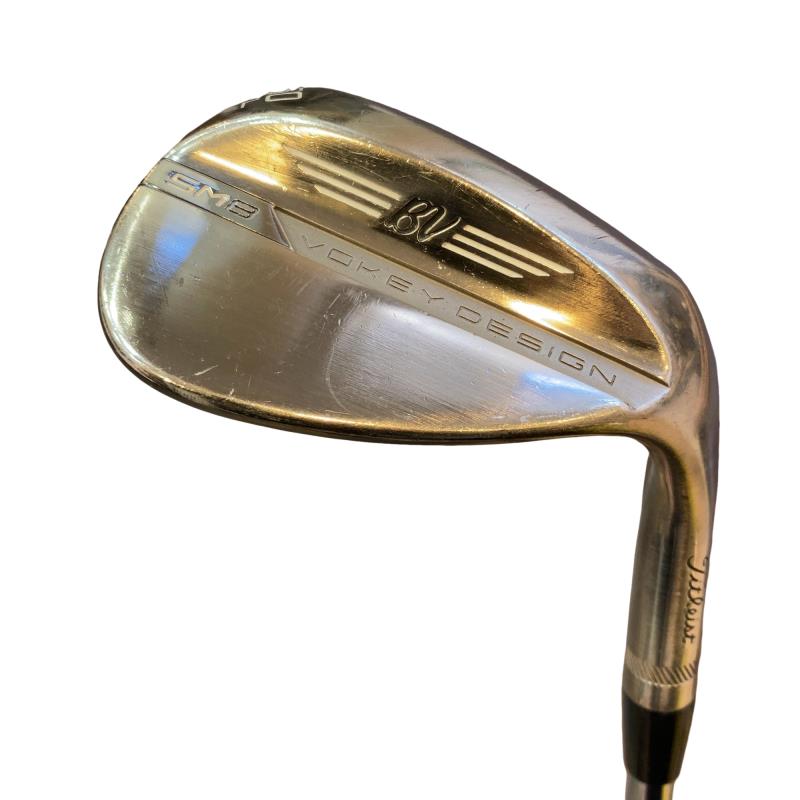 【中古】 タイトリスト VOKEY SPIN MILLED SM8 ブラッシュドスチール 60°/04°L USA ウェッジ WG Dynamic Gold (フレックスその他) メンズ 男性用 右利き 右用 Cランク ゴルフクラブ|ゴルフパートナー 中古クラブ店