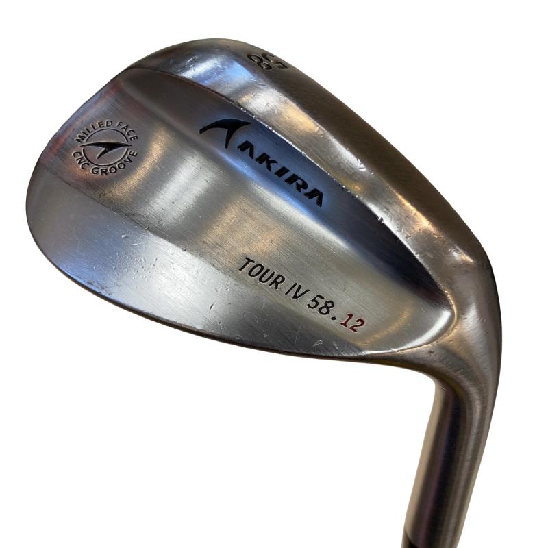 【中古】 アキラプロダクツ AKIRA TOUR IV 58°/12° ウェッジ WG リシャフト (フレックスその他) メンズ 男性用 右利き 右用 Cランク ゴルフクラブ