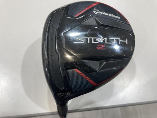 【中古】 テーラーメイド STEALTH2 5W レフティ フェアウェイウッド FW TENSEI RED TM50(STEALTH FW) (フレックスS) メンズ 男性用 左利き レフティ 左用 Cランク ゴルフクラブ
