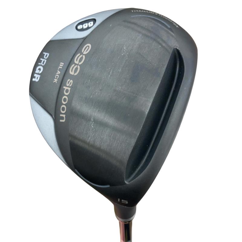 【中古】 プロギア egg spoon BLACK 15° フェアウェイウッド FW Diamana FOR PRGR(2021 FW) (フレックスSR) メンズ 男性用 右利き 右用 Cランク ゴルフクラブ