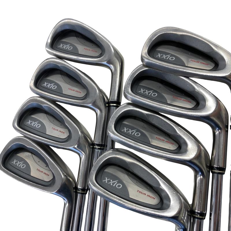 【中古】 ダンロップ XXIO TOUR IRON(2004) 8S アイアン仕掛ける IR RIFLE 100 (フレックスS) メンズ 成人男性用 右利き 右用 C価値づける ゴルフ野球クラブ