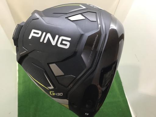 【中古】 ピン G430 LST  9° １番ウッド DR 純然たる特注矢がら (フレックスS) メンズ 成人男性用 右利き 右用 C位置づける ゴルフ野球クラブ