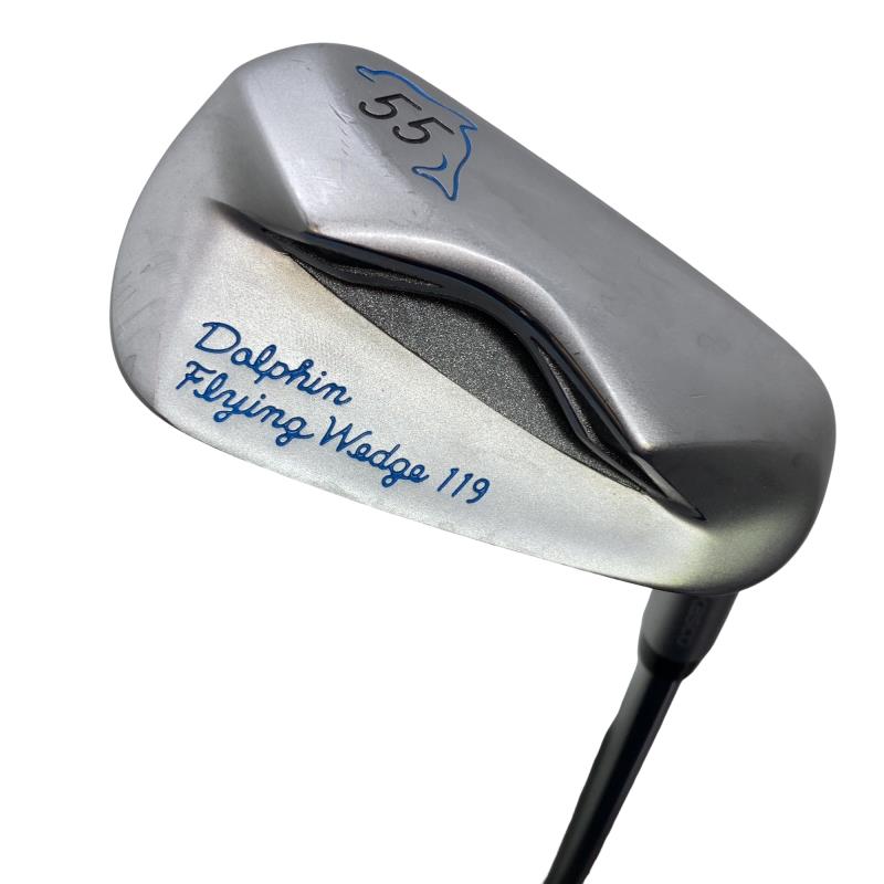【中古】 キャスコ Dolphin Flying Wedge DFW-119 55° 34インチ(ジャンボグリップ) ウェッジ WG Dolphin オリジナルスチール (フレックスその他) メンズ 男性用 右利き 右用 Cランク ゴルフクラブ