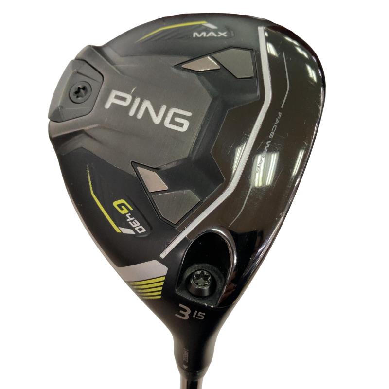【中古】 ピン G430 MAX 3W フェアウェイウッド FW PING TOUR 2.0 BLACK 65(FW) (フレックスS) メンズ 成人男性用 右利き 右用 C序列付ける ゴルフ野球クラブ メンズクラブ-ゴルフ-スポーツ・アウトドア