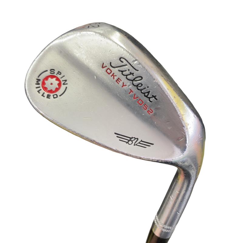 【中古】 タイトリスト VOKEY TVDウェッジ 52M ウェッジ WG Dynamic Gold (フレックスS) メンズ 男性用 右利き 右用 Cランク ゴルフクラブ