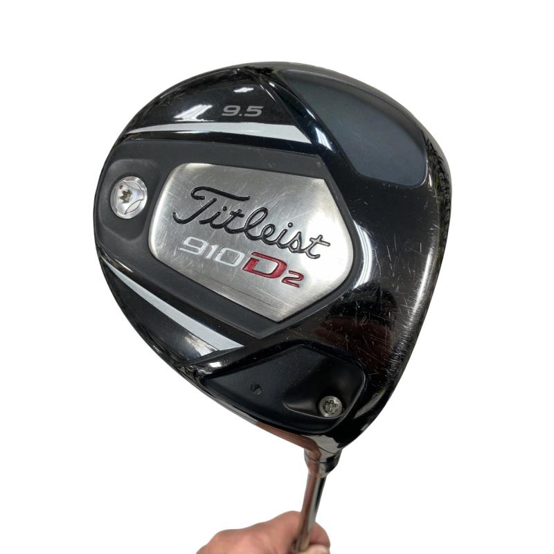 【中古】 タイトリスト 910 D2 9.5° ドライバー DR Diamana ’ahina 70 (フレックスS) メンズ 男性用 右利き 右用 Cランク ゴルフクラブ