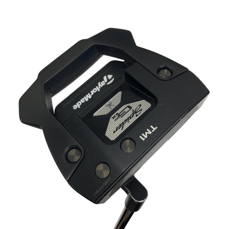 【中古】 仕立て屋御手伝いさん Spider GTx TRUSS BLACK TM1 34in パター PT スチール写真 (フレックス余分の物) メンズ 成人男性用 右利き 右用 C序列付ける ゴルフ野球クラブ