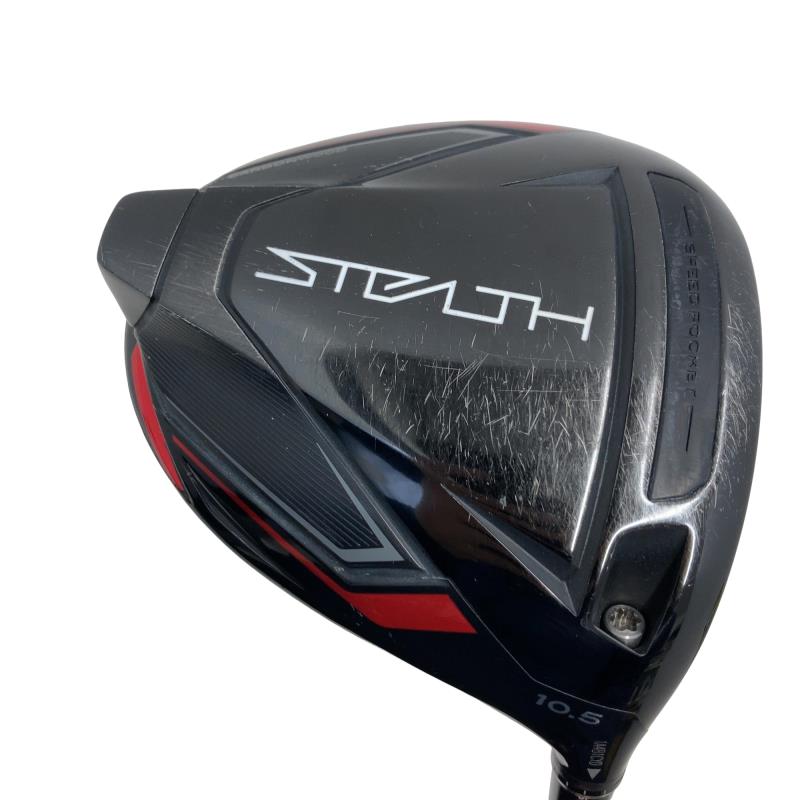 【中古】 テーラーメイド STEALTH 10.5° ドライバー DR TENSEI RED TM50(STEALTH DR) (フレックスS) メンズ 男性用 右利き 右用 Cランク ゴルフクラブ