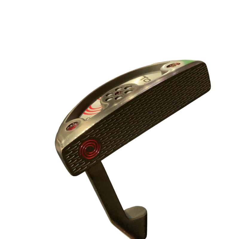 【中古】 オデッセイ Toe Up #9 34in パター PT スチール写真 (フレックス余分の物) メンズ 成人男性用 右利き 右用 C序列付ける ゴルフ野球クラブ スポーツ・アウトドア-パター