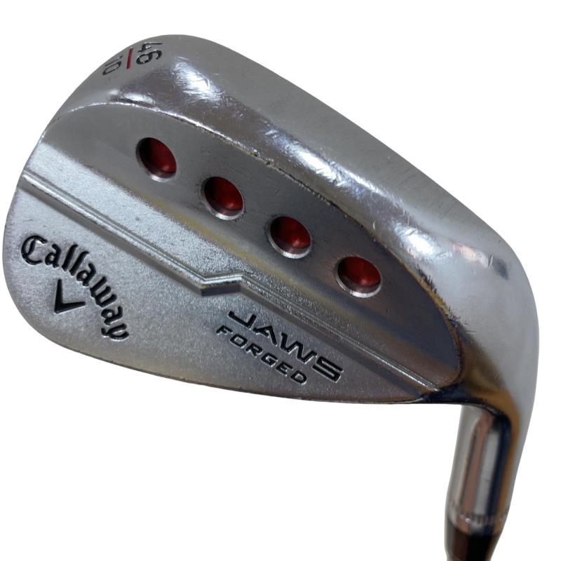 【中古】 キャロウェイ JAWS FORGED Cr 46°/10° ウェッジ WG Dynamic Gold (フレックスS) メンズ 成人男性用 右利き 右用 C価値づける ゴルフ野球クラブ
