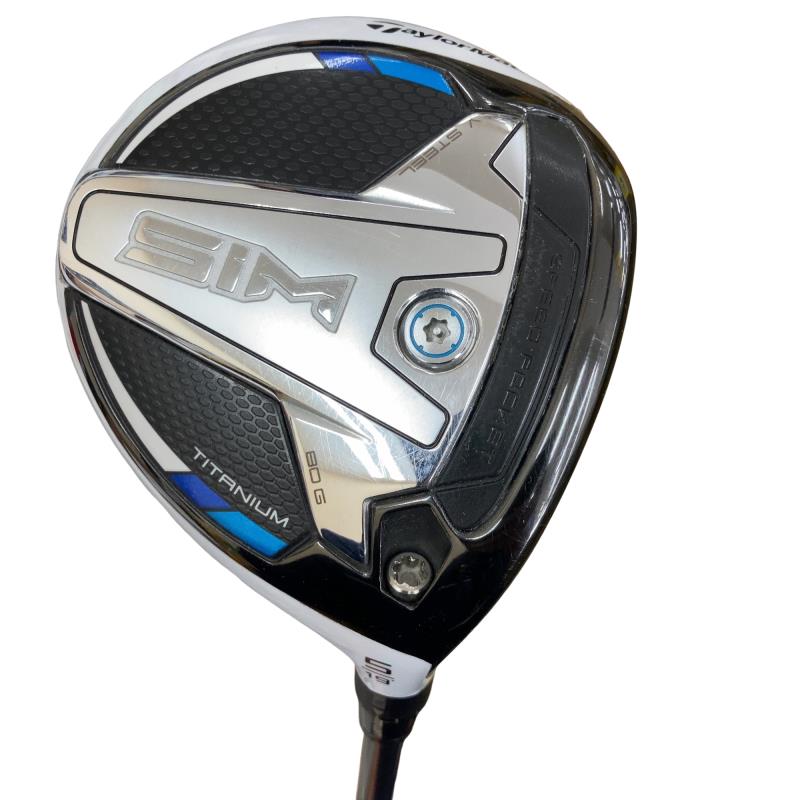 【中古】 テーラーメイド SIM 5W フェアウェイウッド FW Diamana ZF60 (フレックスS) メンズ 男性用 右利き 右用 Cランク ゴルフクラブ