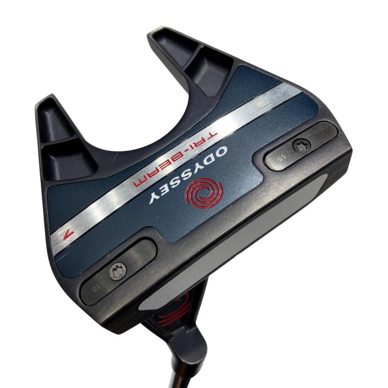 【中古】 オデッセイ TRI-BEAM #7 34in パター PT STROKE LAB(2023) (フレックス余分の物) メンズ 成人男性用 右利き 右用 C序列付ける ゴルフ野球クラブ