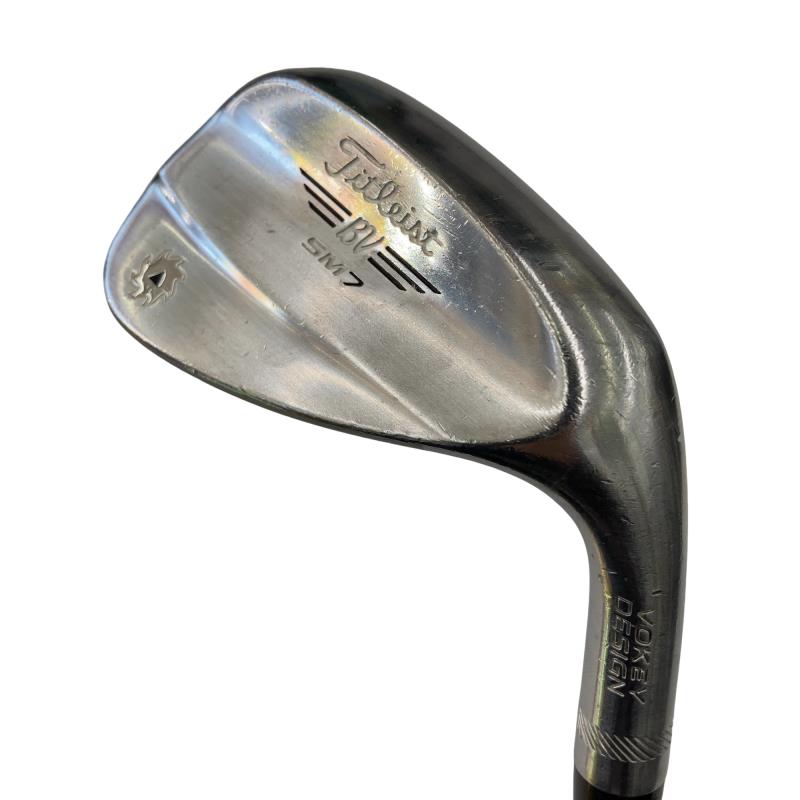 【中古】 タイトリスト VOKEY SPIN MILLED SM7 ツアークロム 52°/12°F ウェッジ WG NS PRO MODUS3 TOUR120 (フレックスS) メンズ 男性用 右利き 右用 Cランク ゴルフクラブ