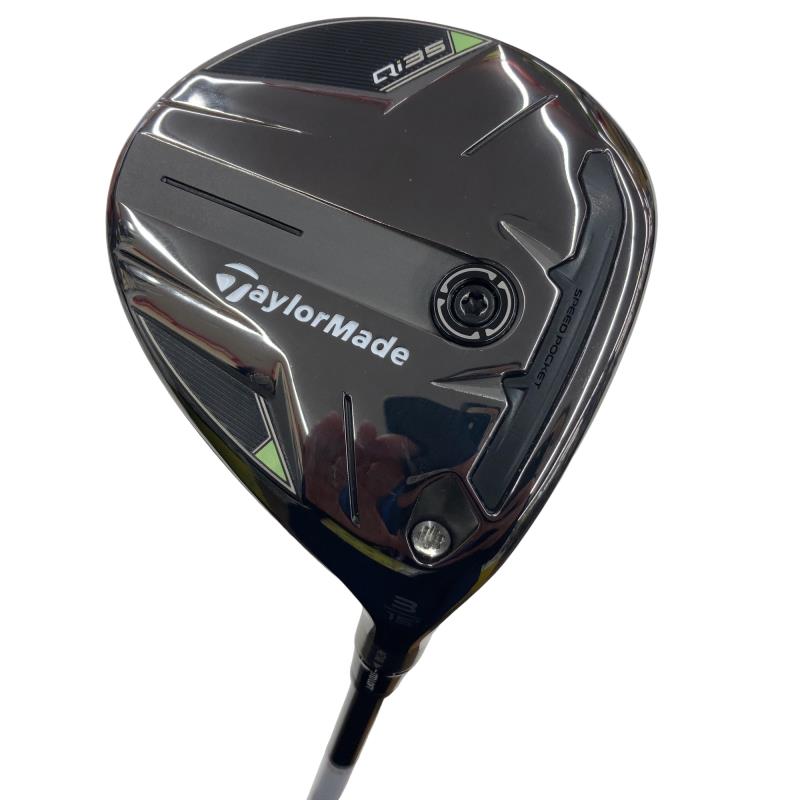 【中古】 テーラーメイド Qi35 3W フェアウェイウッド FW Diamana SILVER TM55(Qi35 FW) (フレックスS) メンズ 男性用 右利き 右用 Bランク ゴルフクラブ