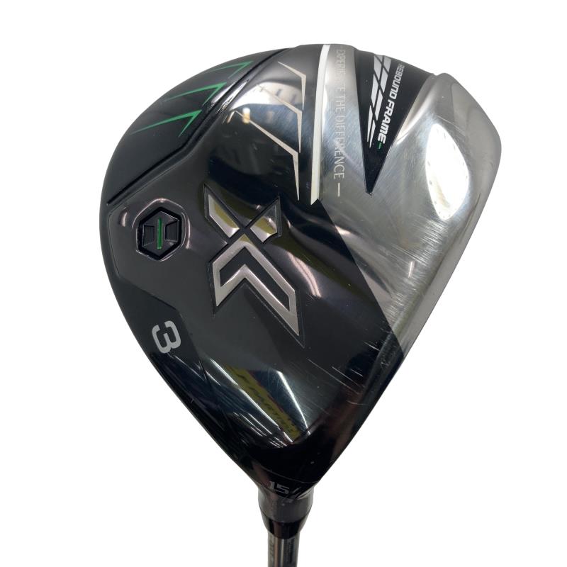 【中古】 ダンロップ XXIO(2022) eks 3W フェアウェイウッド FW Miyazaki AX-2(FW) (フレックスS) メンズ 成人男性用 右利き 右用 C序列付ける ゴルフ野球クラブ
