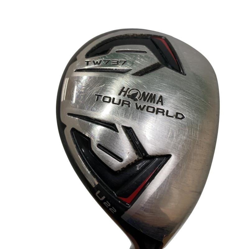 【中古】 本間ゴルフ TOUR WORLD TW737 22° ユーティリティ UT VIZARD IB-U85 (フレックスその他) メンズ 男性用 右利き 右用 Cランク ゴルフクラブ