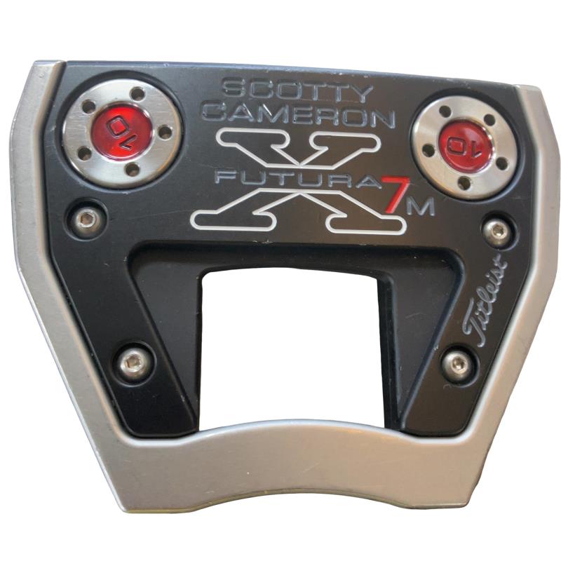 【中古】 タイトリスト SCOTTY CAMERON FUTURA X7M 33in パター PT スチール写真 (フレックス余分の物) メンズ 成人男性用 右利き 右用 C位置づける ゴルフ野球クラブ