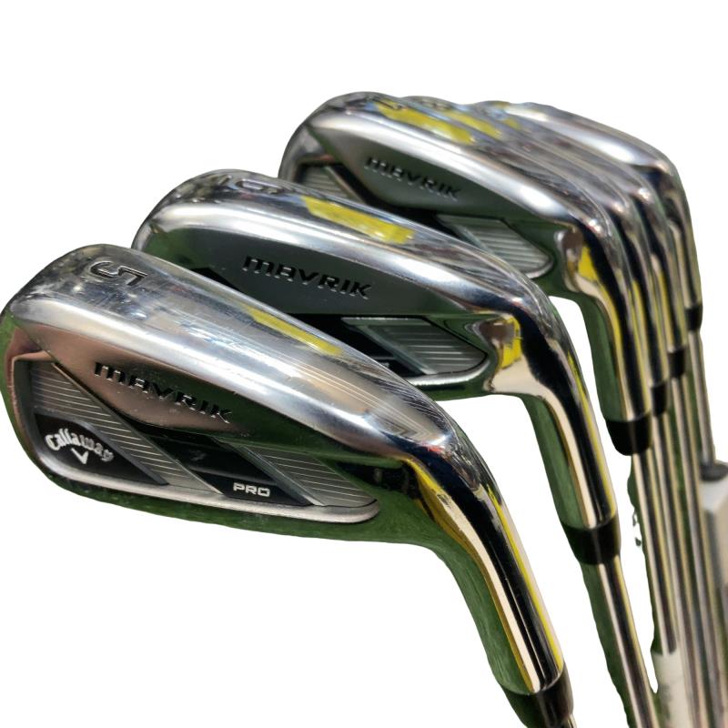 【中古】 キャロウェイ MAVRIK PRO 6S アイアン仕掛ける IR NS PRO MODUS3 TOUR105 (フレックスS) メンズ 成人男性用 右利き 右用 C序列付ける ゴルフ野球クラブ