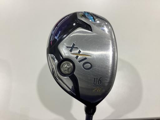 【中古】 ダンロップ XXIO(2012) U6 (ブルー/IOMIC) レディース ユーティリティ UT XXIO MP700L(ユーティリティ)ブルー (フレックスL) レディース 女性用 右利き 右用 Dランク ゴルフクラブ