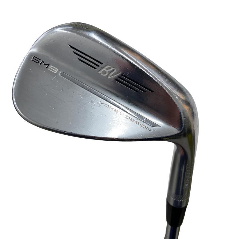 【中古】 タイトリスト VOKEY SPIN MILLED SM9 ツアークロム 52°/12°F ウェッジ WG NS PRO 950GH neo (フレックスS) メンズ 男性用 右利き 右用 Cランク ゴルフクラブ